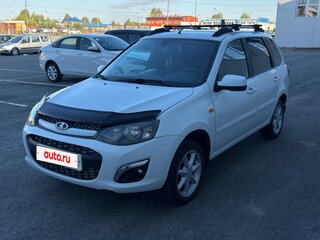 2013 Lada (ВАЗ) Kalina II, белый, 650000 рублей, вид 2