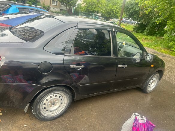 2012 Lada (ВАЗ) Granta I, синий, 350000 рублей - вид 3