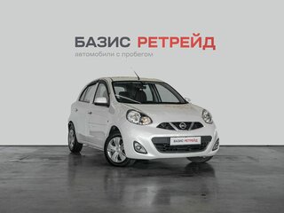 2016 Nissan March IV (K13) Рестайлинг, белый, 779000 рублей, вид 3