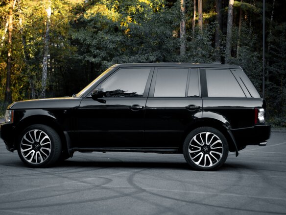 2005 Land Rover Range Rover III Рестайлинг, синий, 1590000 рублей - вид 19