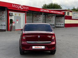 2011 Renault Logan I Рестайлинг, красный, 450000 рублей, вид 4