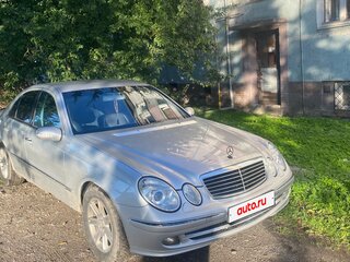 2003 Mercedes-Benz E-Класс 200 III (W211, S211), серебристый, 430000 рублей, вид 2