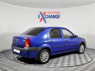 2006 Renault Logan I, синий, 219000 рублей, вид 5