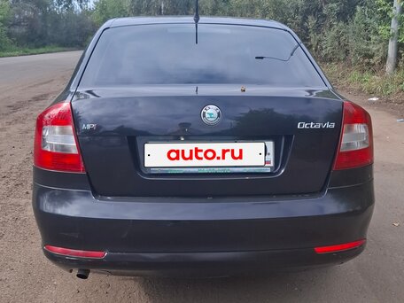 2008 Skoda Octavia II (A5) Рестайлинг, чёрный, 645000 рублей, вид 5