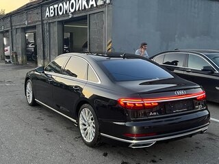 2021 Audi A8 Long 55 TFSI IV (D5), чёрный, 6900000 рублей, вид 4