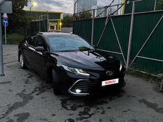 2021 Toyota Camry VIII (XV70) Рестайлинг, чёрный, 2250000 рублей, вид 1