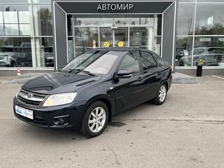 2015 Lada (ВАЗ) Granta I, чёрный, 450000 рублей, вид 1