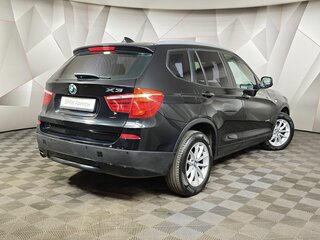 2013 BMW X3 20i xDrive II (F25), чёрный, 1795000 рублей, вид 2