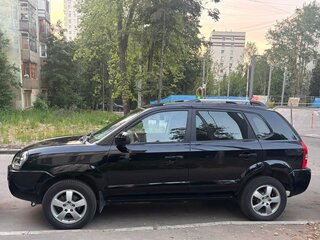 2006 Hyundai Tucson I, чёрный, 800000 рублей, вид 4
