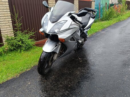 2001 Honda VFR 800, серебристый, 380000 рублей, вид 5
