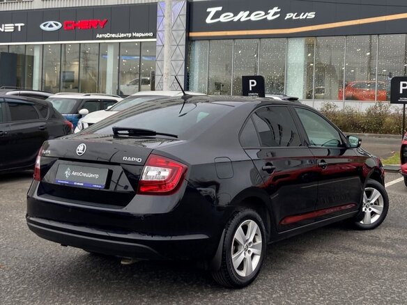 2018 Skoda Rapid I Рестайлинг, чёрный, 1348000 рублей - вид 2