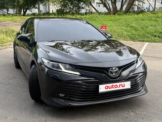 2019 Toyota Camry VIII (XV70), чёрный, 2450000 рублей, вид 4