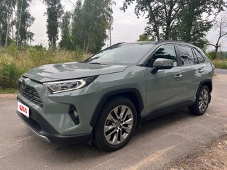 2019 Toyota RAV4 V (XA50), зелёный, 3500000 рублей, вид 1