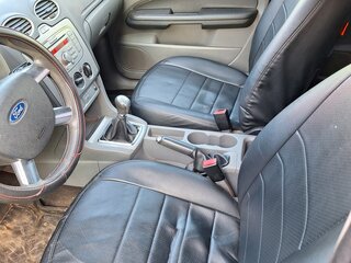 2008 Ford Focus II Рестайлинг, чёрный, 450000 рублей, вид 5