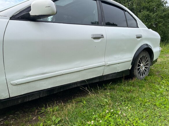 1997 Mitsubishi Galant VIII, белый, 285000 рублей - вид 6