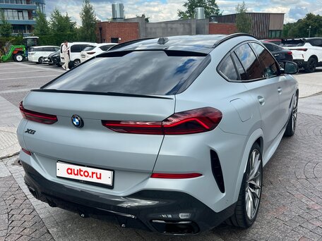2023 BMW X6 40i III (G06) Рестайлинг, серый, 11000000 рублей, вид 2