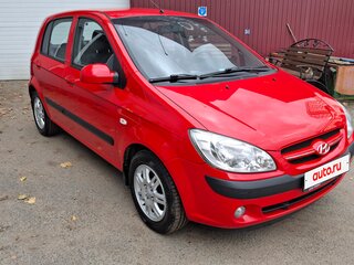 2007 Hyundai Getz I Рестайлинг, красный, 760000 рублей, вид 2