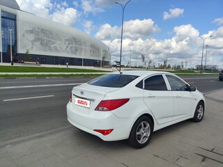 2016 Hyundai Solaris I Рестайлинг, белый, 890000 рублей, вид 3