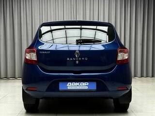 2016 Renault Sandero II, синий, 829000 рублей, вид 4