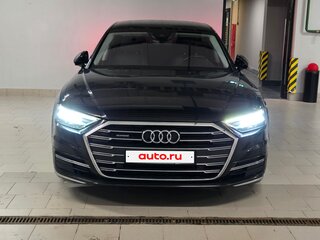 2020 Audi A8 Long 55 TFSI IV (D5), чёрный, 4250000 рублей, вид 3