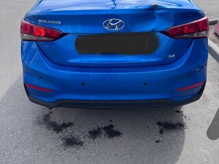 2018 Hyundai Solaris II, синий, 770000 рублей, вид 4