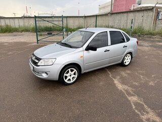 2012 Lada (ВАЗ) Granta I, серебристый, 275000 рублей, вид 1