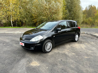 2008 Nissan Tiida I, чёрный, 720000 рублей, вид 4