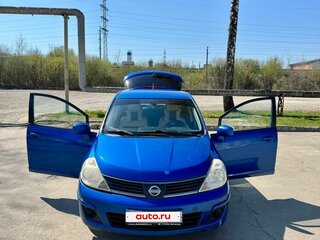 2008 Nissan Tiida I, синий, 545000 рублей, вид 4