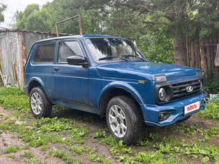 2013 Lada (ВАЗ) 2121 (4x4) I Рестайлинг, синий, 400000 рублей, вид 3