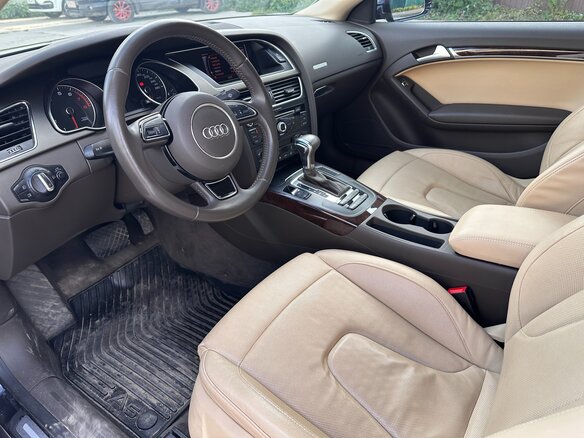 2012 Audi A5 I (8T) Рестайлинг, чёрный, 1650000 рублей - вид 10