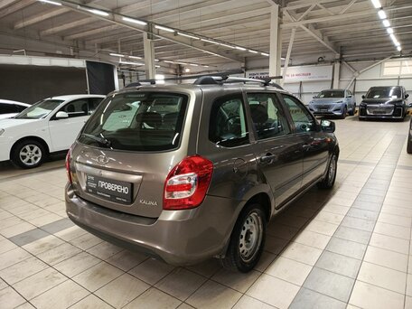 2014 Lada (ВАЗ) Kalina II, коричневый, 299000 рублей, вид 5