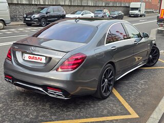 2017 Mercedes-Benz S-Класс AMG 63 AMG Long III (W222, C217) Рестайлинг, серый, 9400000 рублей, вид 5