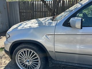 2003 BMW X5 4.4i I (E53) Рестайлинг, серебристый, 390000 рублей, вид 3