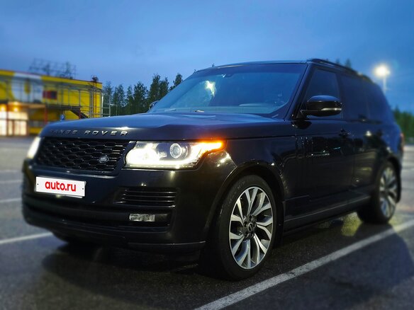 2013 Land Rover Range Rover IV, чёрный, 3900000 рублей - вид 8