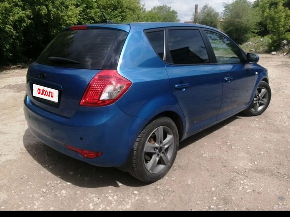 2011 Kia Ceed I Рестайлинг, синий, 600000 рублей - вид 2