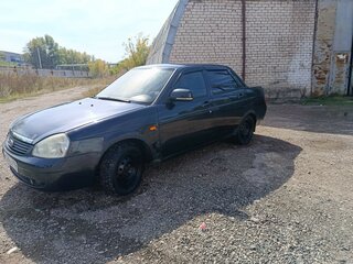 2008 Lada (ВАЗ) Priora I, чёрный, 194000 рублей, вид 1
