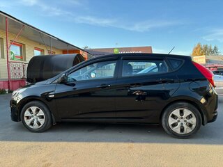 2014 Hyundai Solaris I Рестайлинг, чёрный, 875000 рублей, вид 5
