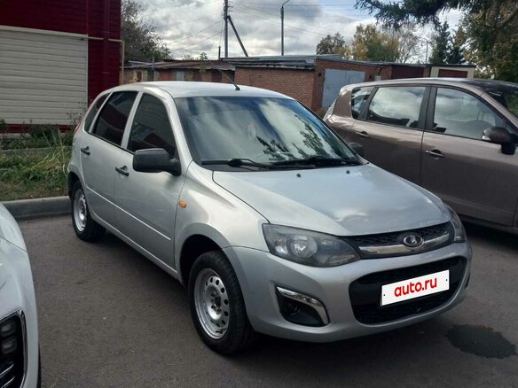 2016 Lada (ВАЗ) Kalina II, серебристый, 265000 рублей - вид 1