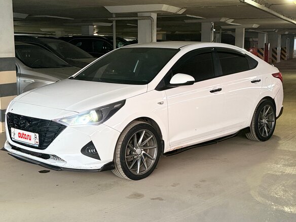 2022 Hyundai Solaris II Рестайлинг, белый
