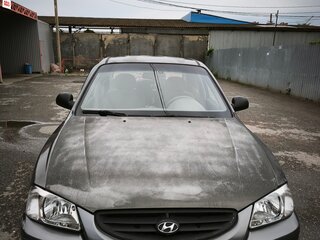 2007 Hyundai Accent ТагАЗ II, серый, 380000 рублей, вид 1