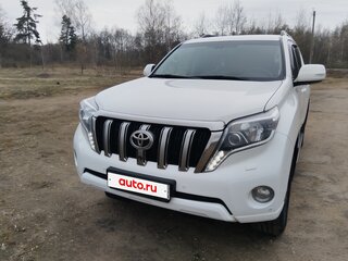 2016 Toyota Land Cruiser Prado 150 Series Рестайлинг 1, белый, 2800000 рублей, вид 2
