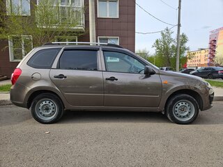 2014 Lada (ВАЗ) Kalina II, коричневый, 390000 рублей, вид 2