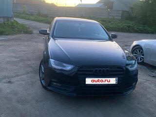 2015 Audi A4 IV (B8) Рестайлинг, чёрный, 1240000 рублей, вид 1