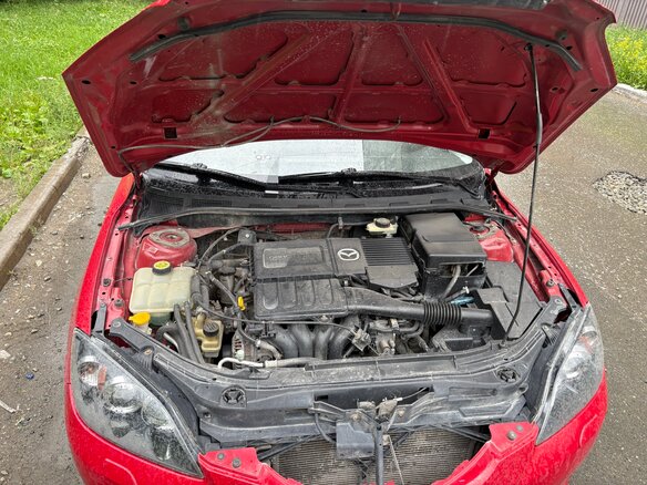 2005 Mazda 3 I (BK), красный, 460000 рублей - вид 18