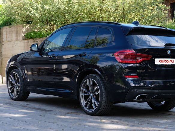 2021 BMW X3 M40i III (G01), чёрный, 6500000 рублей - вид 8