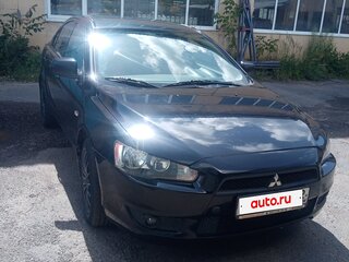 2007 Mitsubishi Lancer X, чёрный, 650000 рублей, вид 1