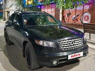 2003 Infiniti FX35 I (S50), чёрный, 1000000 рублей, вид 1