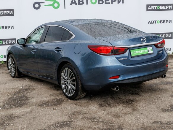 2017 Mazda 6 III (GJ) Рестайлинг, синий - вид 6