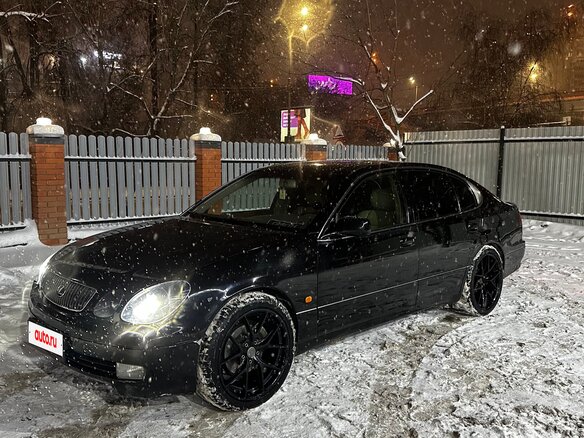 2001 Lexus GS 300 II Рестайлинг, чёрный, 450000 рублей - вид 8