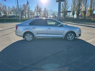 2014 Skoda Rapid I, серебристый, 399000 рублей, вид 5